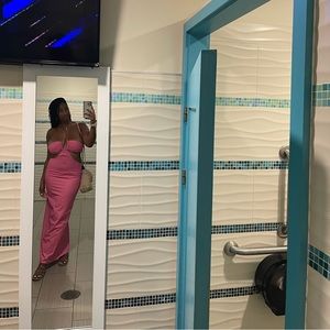 Fashion Nova pink dress